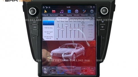 Màn hình DVD Tesla Nissan X-Trail 2017 - nay tích hợp camera lùi
